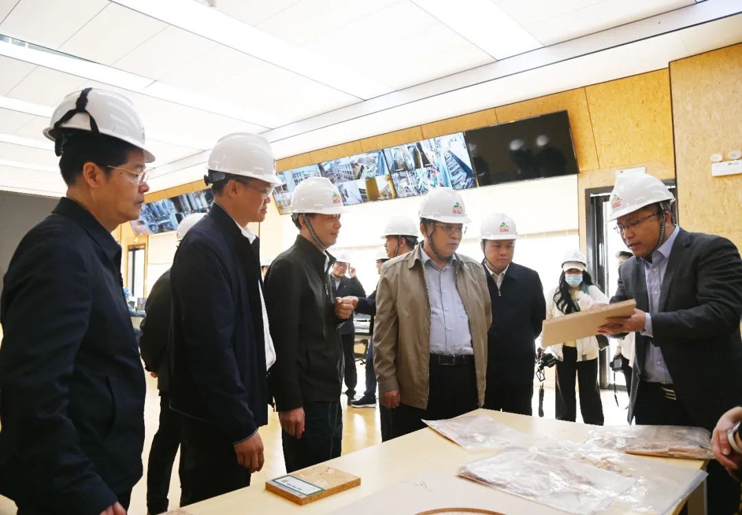 自治區政協經濟委員會到祥盛公司調研指導 